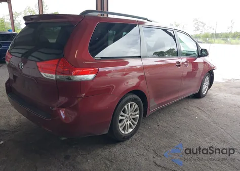 2014 Toyota Sienna Xle V6 8 Passenger из США, поврежденный, VIN 5TDYK3DC1ES525494